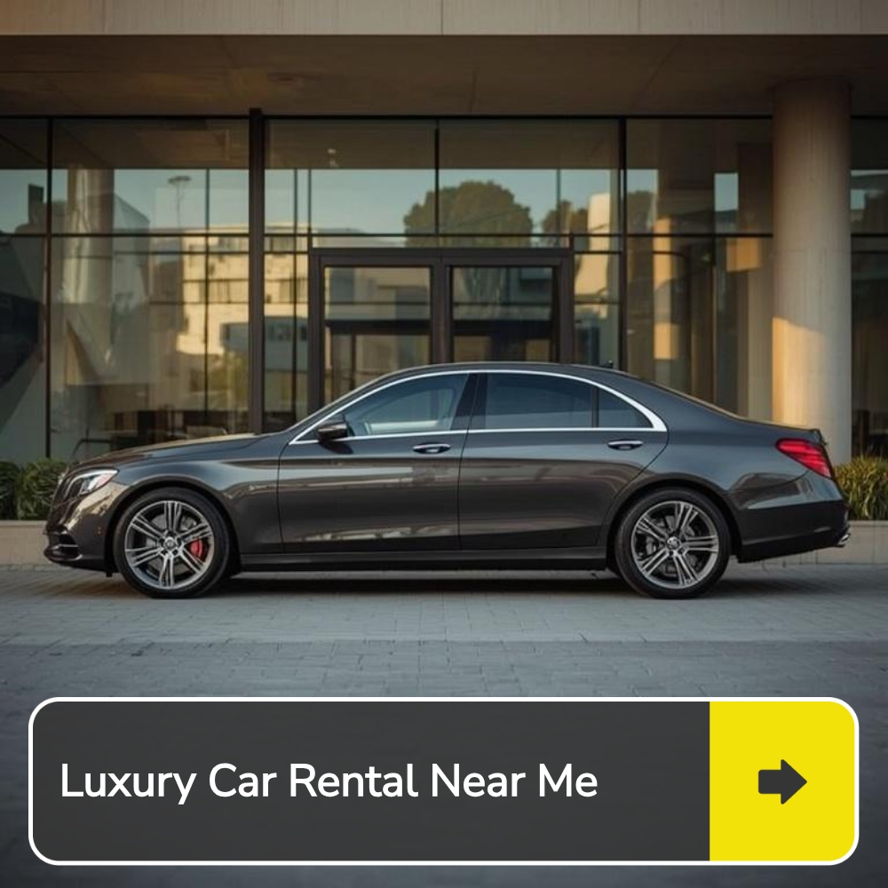 DailyShopGuide Digest Facebook ad: Luxury Car Rental Near Me.