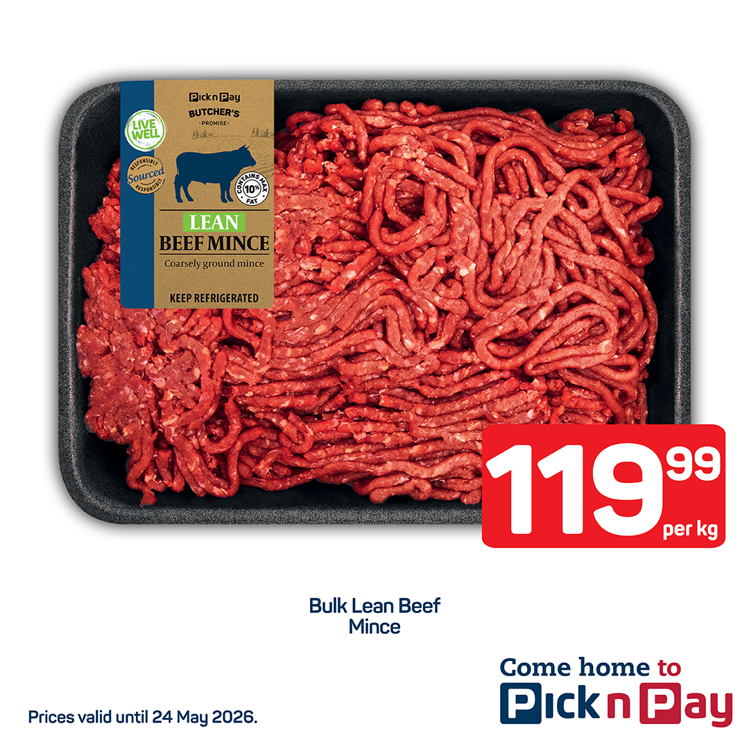 Pick n Pay Facebook ad: Bring winter home