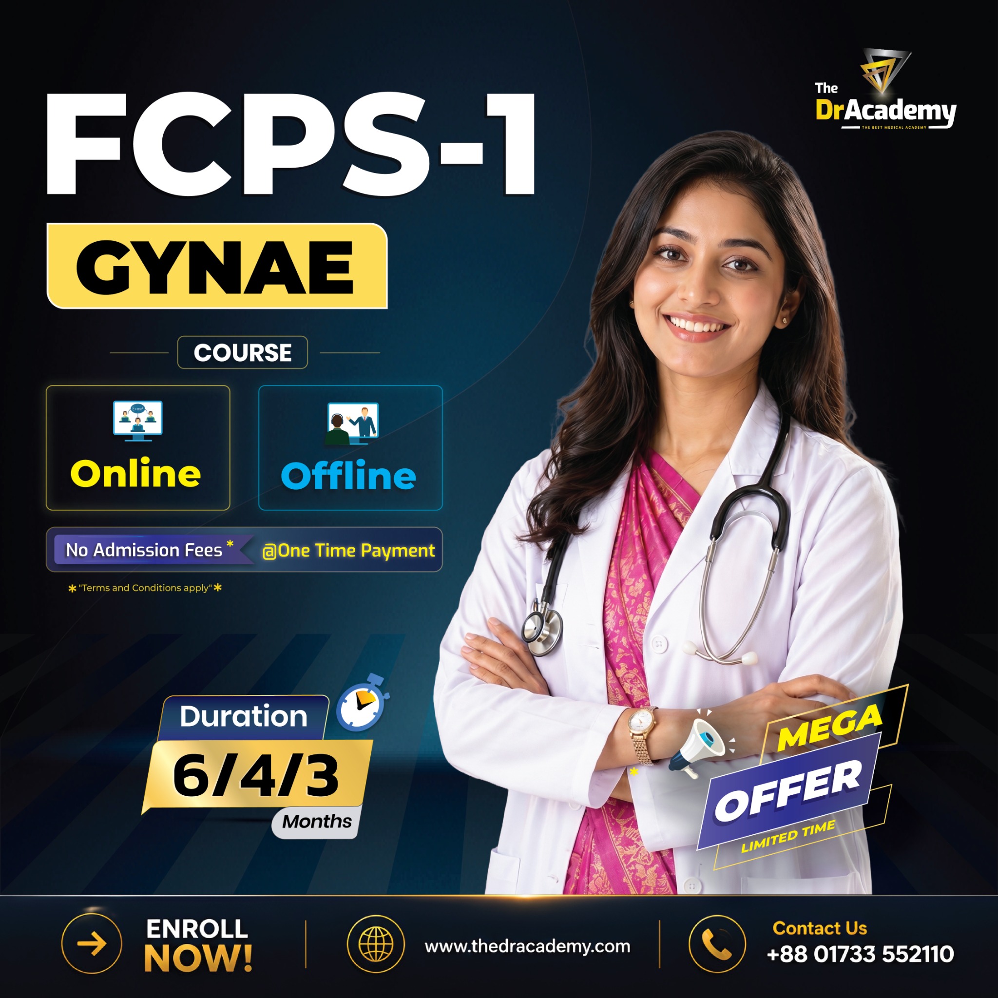 The DrAcademy Facebook ad