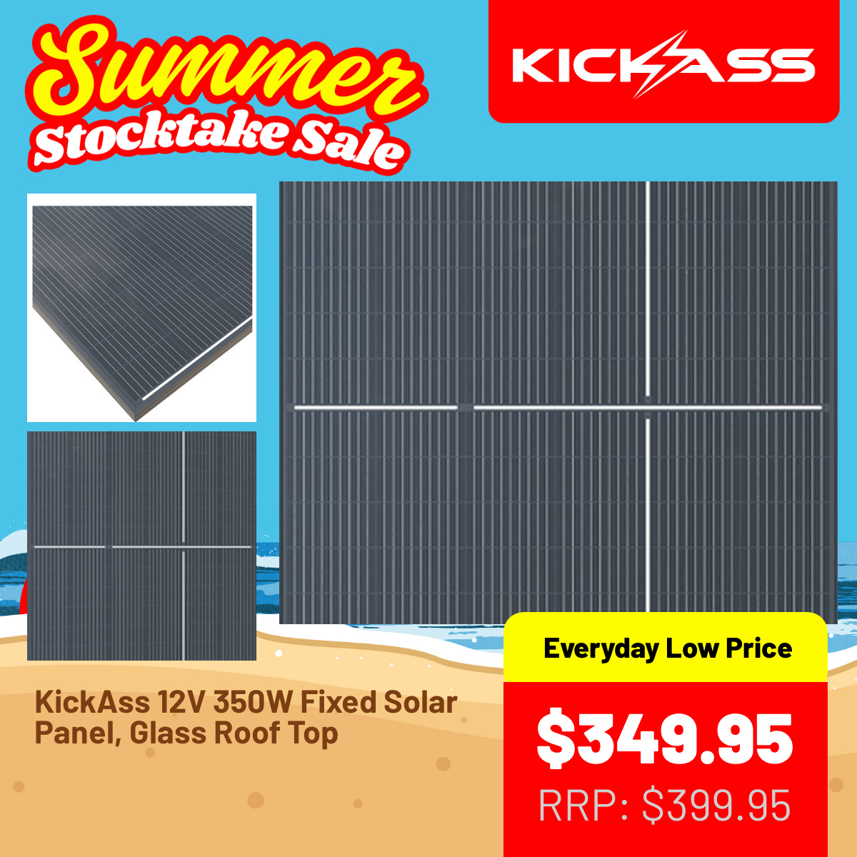 KickAss Products Facebook ad