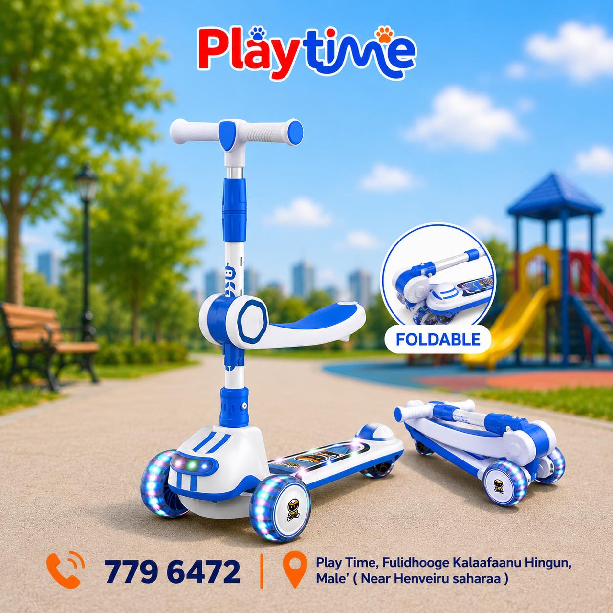 Play Time Facebook ad: phone 779-6472