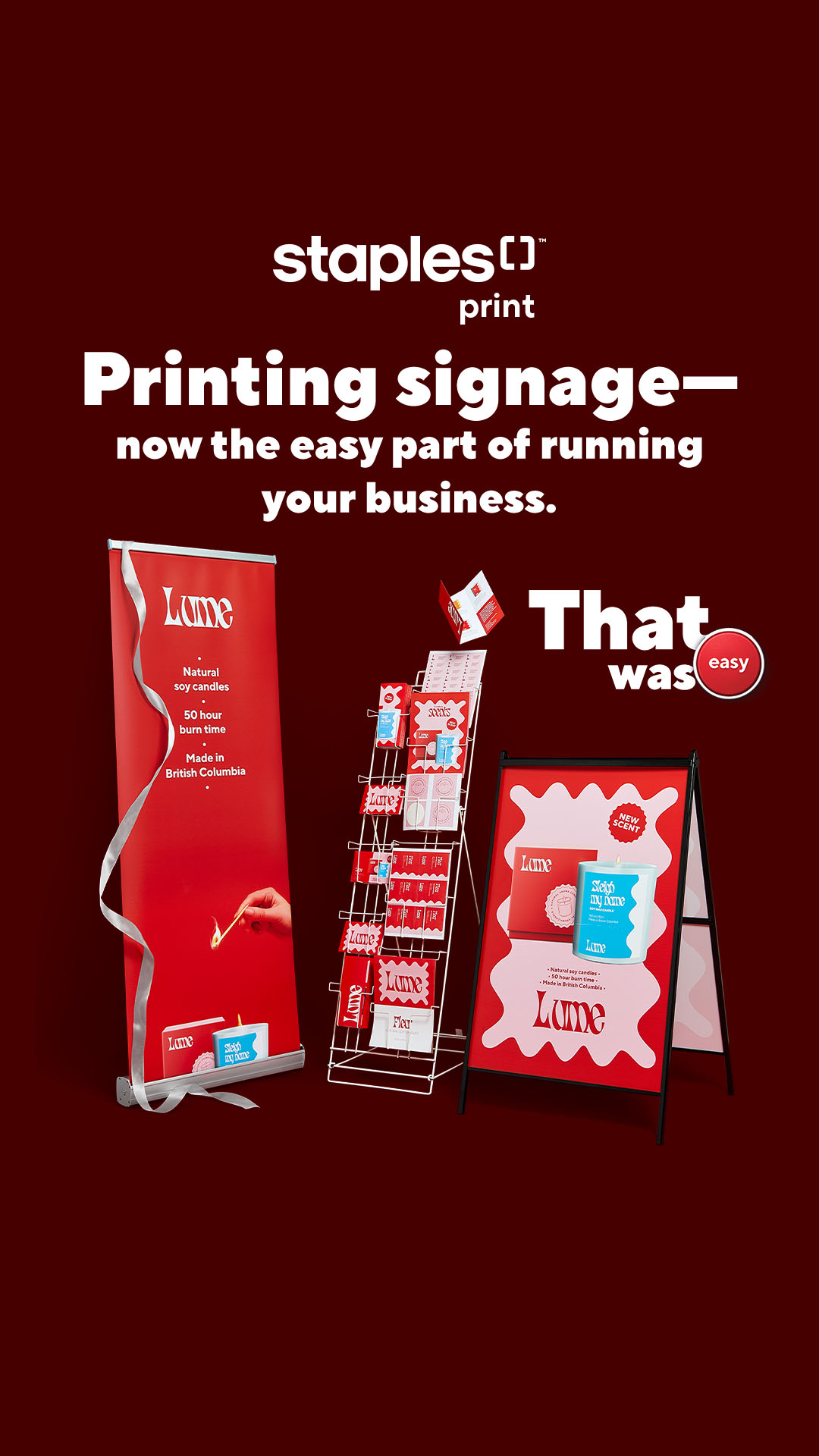 Staples Canada Facebook ad