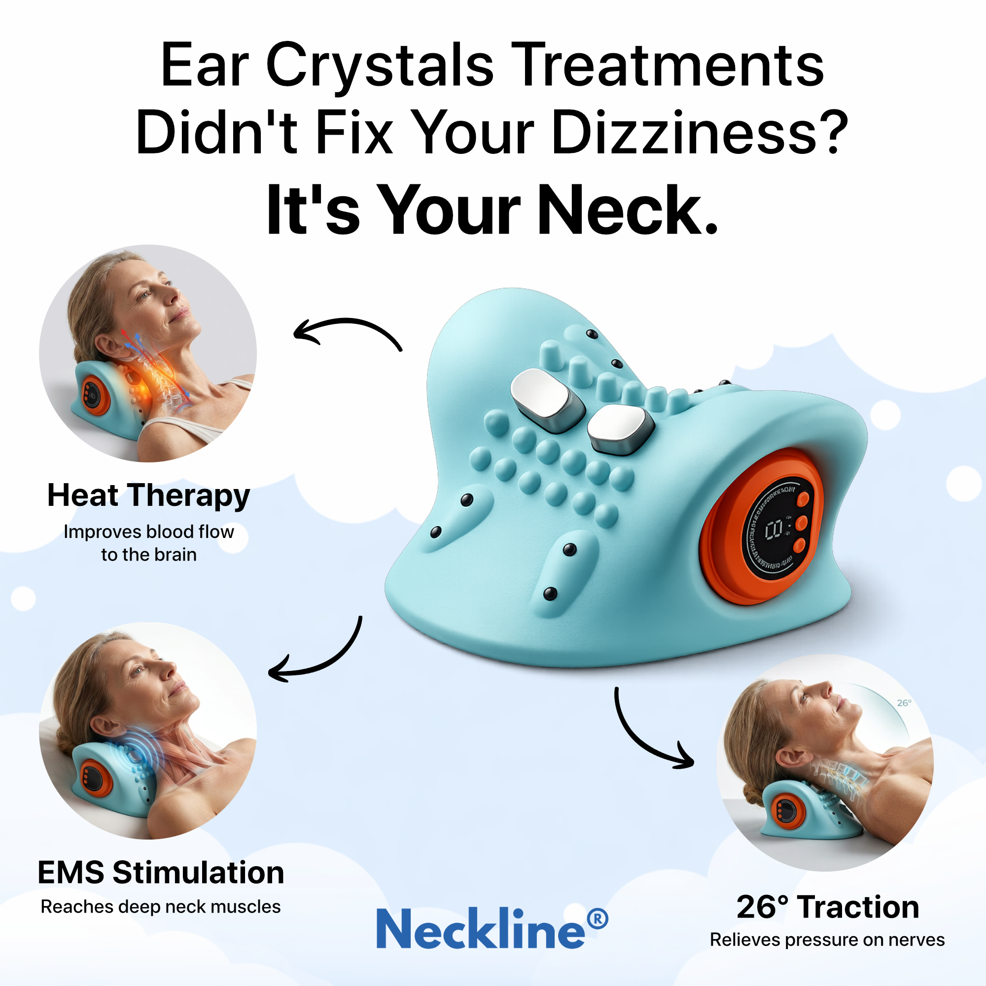 Neck Relief Insider Facebook ad: Finally get relief