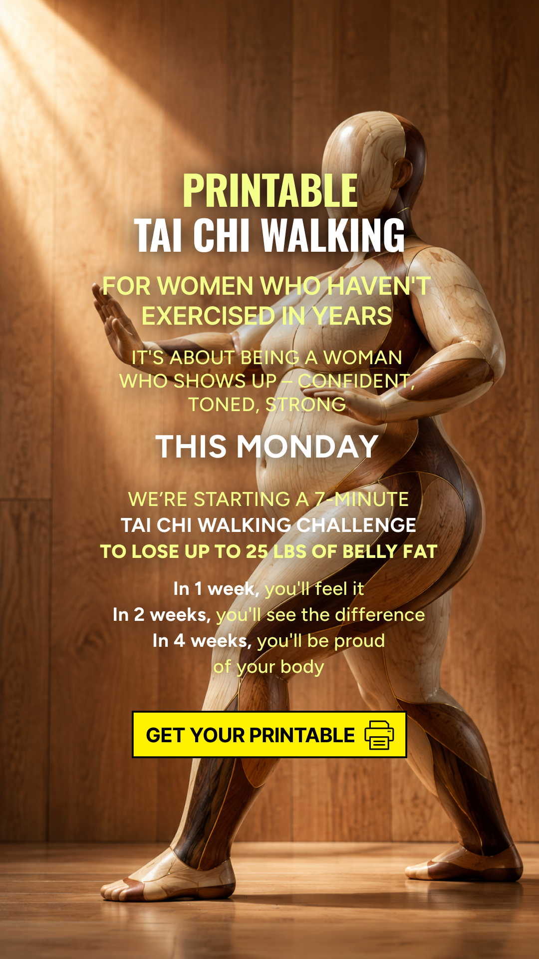 WalkFit Daily Walking Plan Facebook ad
