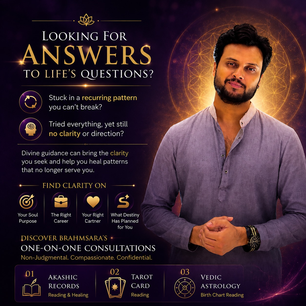 Brahmsara Meditation Facebook ad