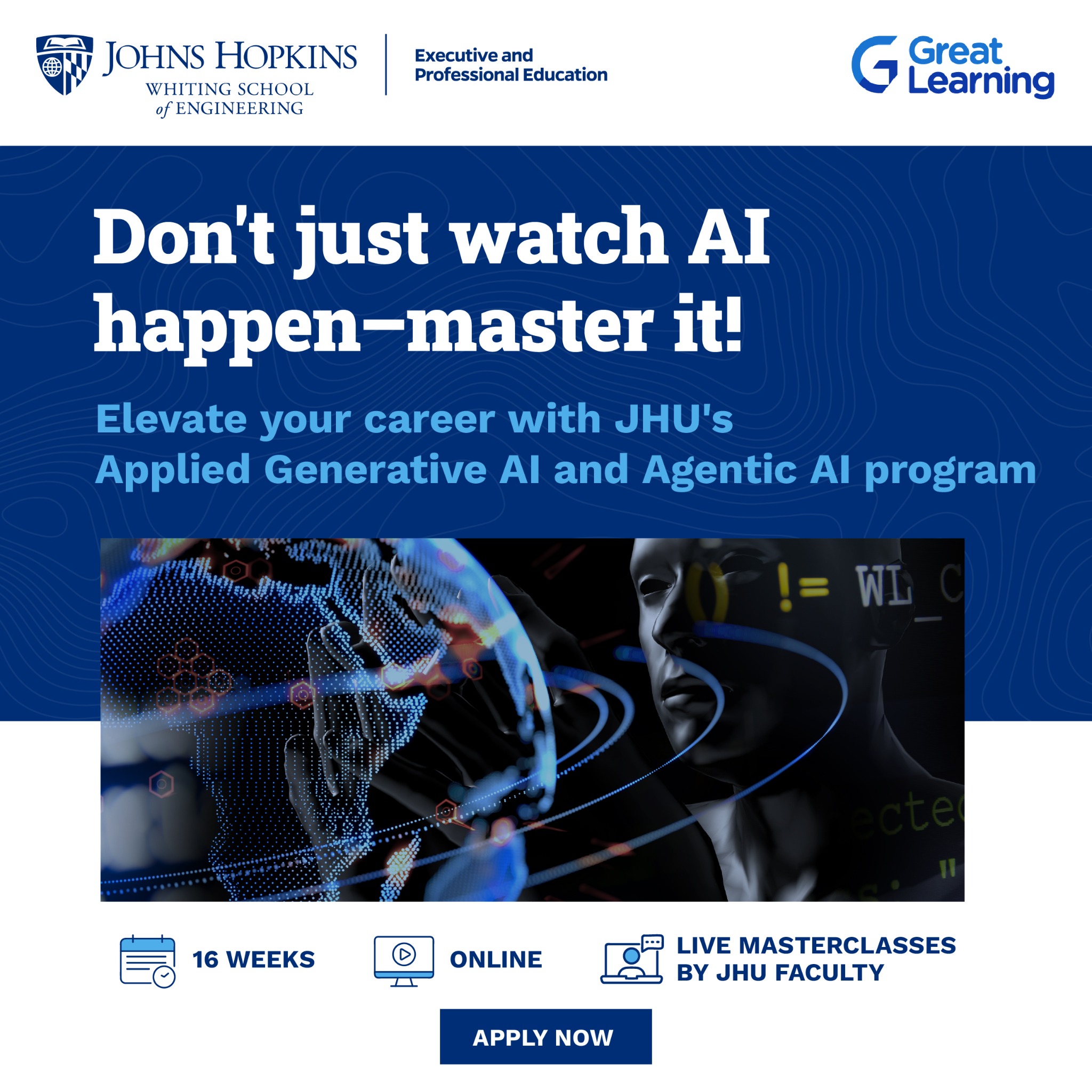 Great Learning Facebook ad