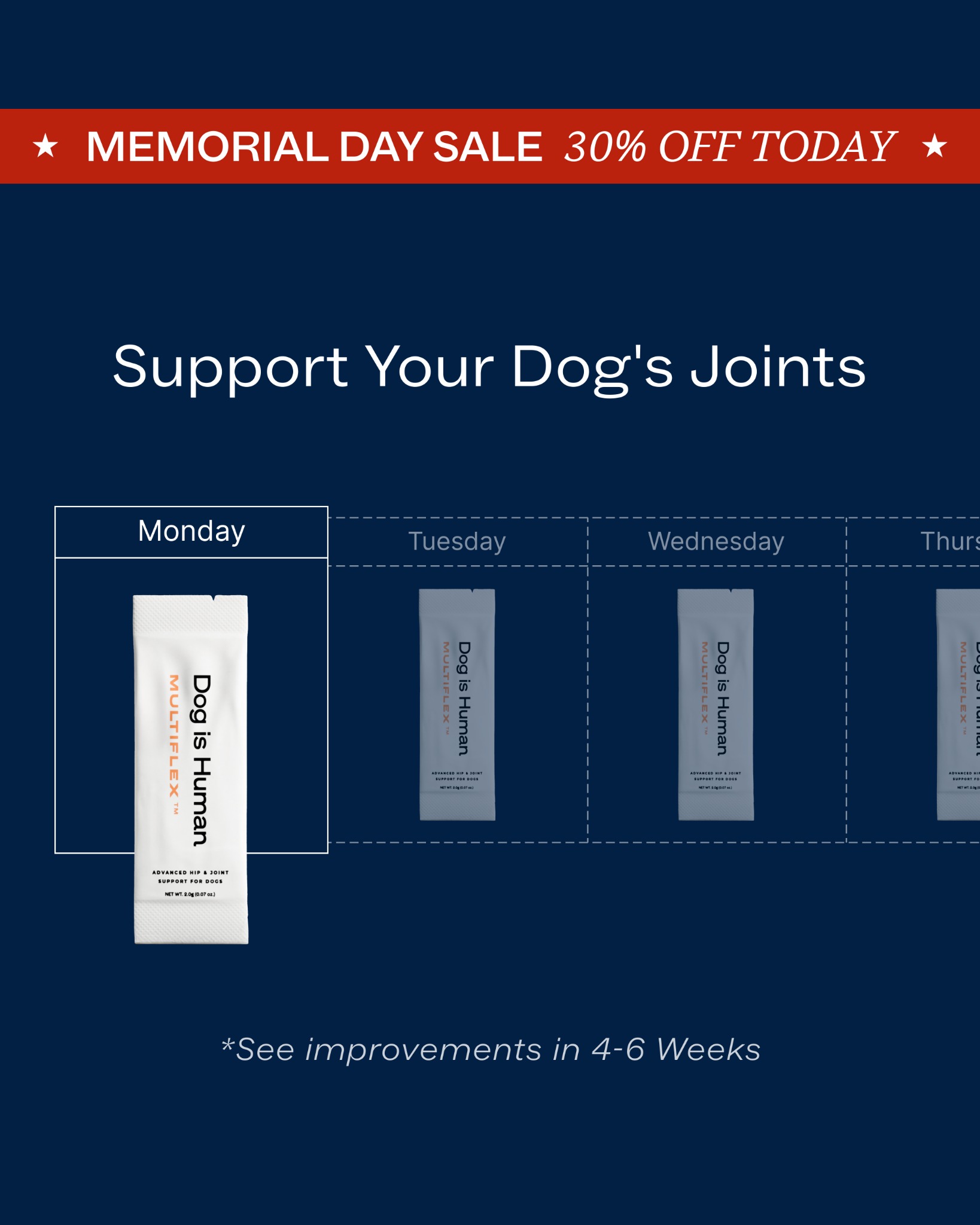 Dog is Human Facebook ad