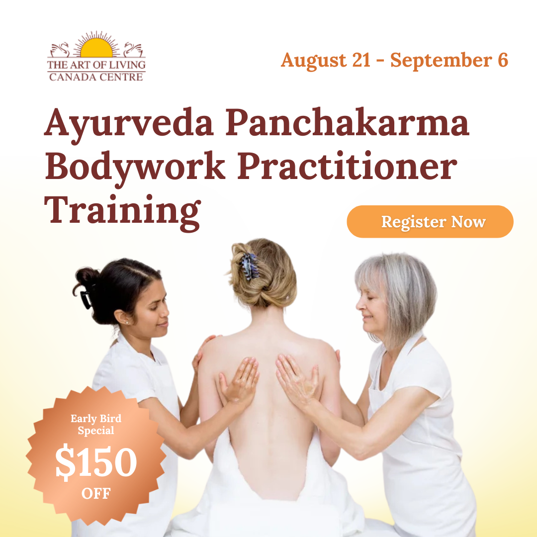 Sri Sri Ayurveda Canada Facebook ad