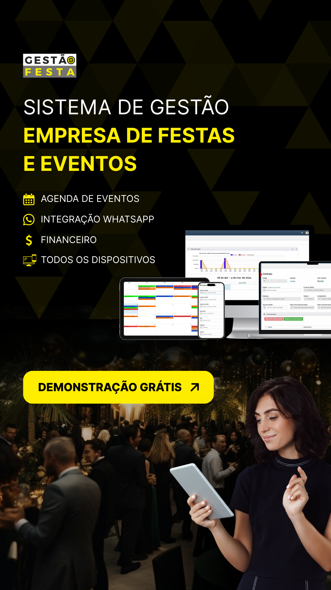 Gestão Festa Facebook ad