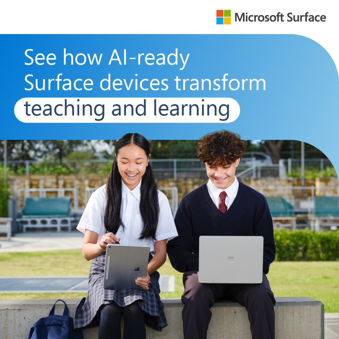 Microsoft Australia Education Facebook ad