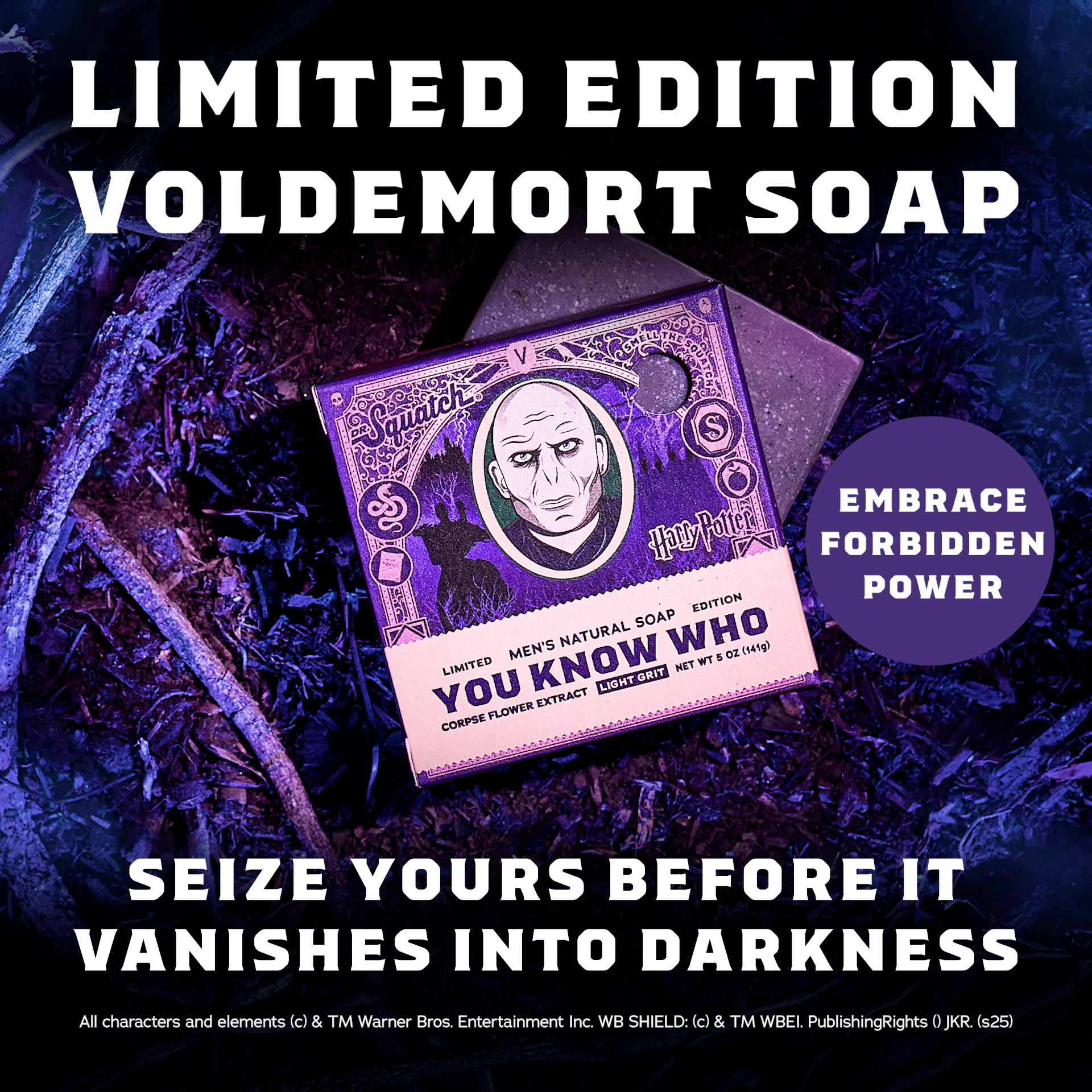 Dr. Squatch Facebook ad