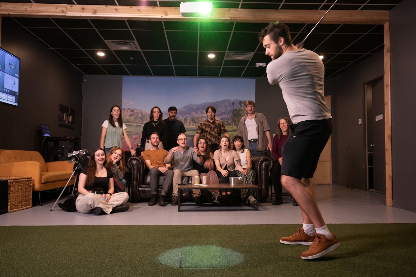 Golf & Grind Facebook ad: One pass. All day.
