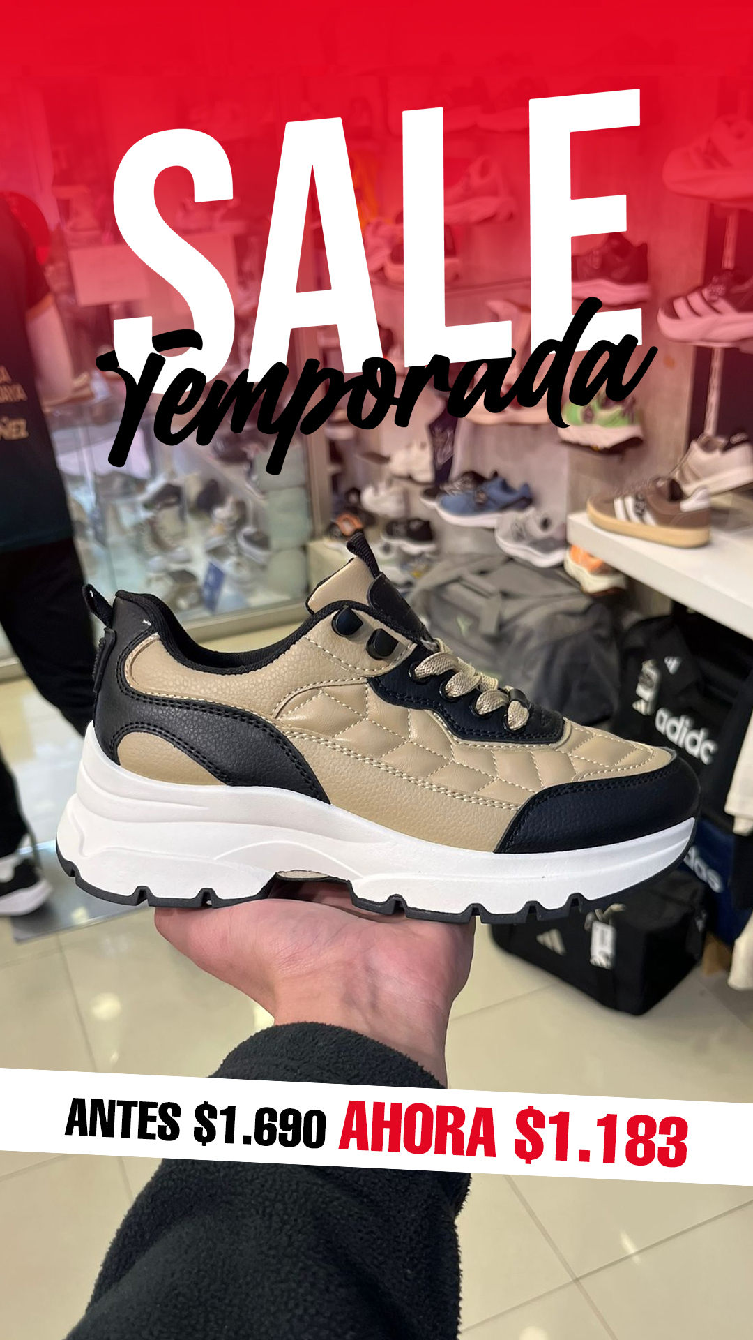 Zapatería Laskina Facebook ad