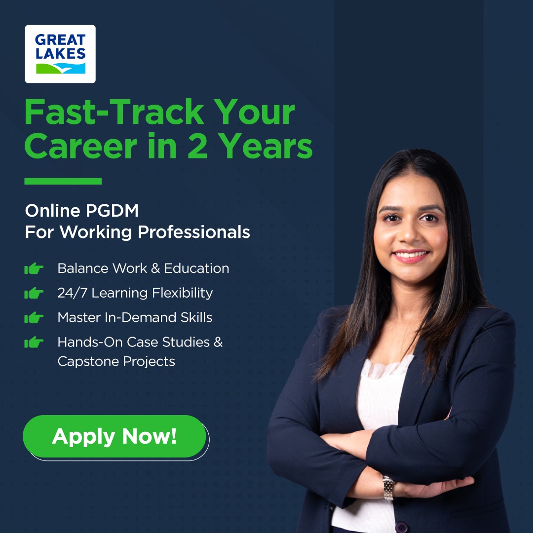 Great Lakes Institute of Management, Gurgaon Facebook ad from Jan 2, 2026