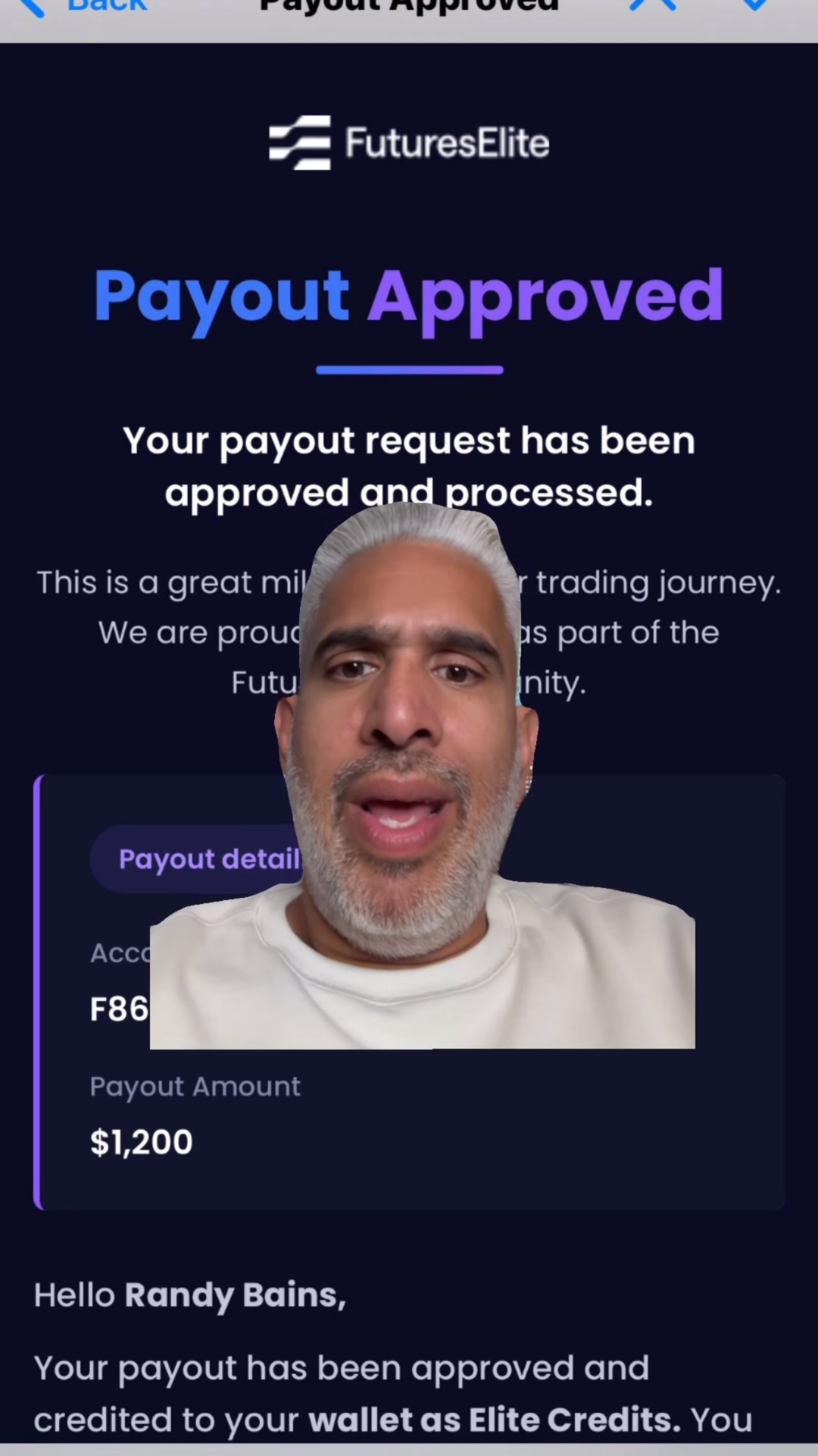 FuturesElite Facebook ad: Brand New Account Bundles