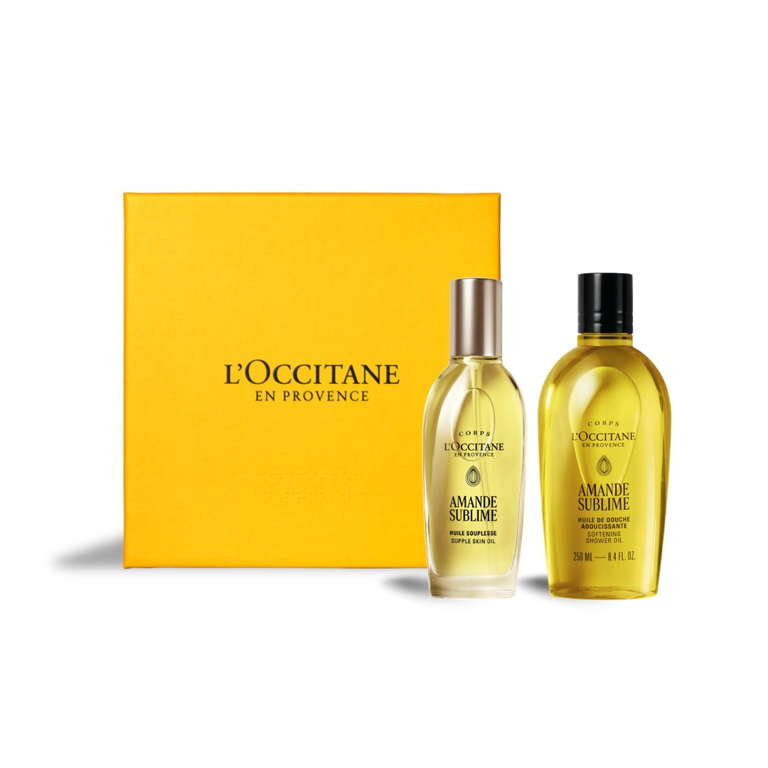 L'OCCITANE en Provence Facebook ad: קולקציית השקדים היא מתנה מפנקת מכל הלב
