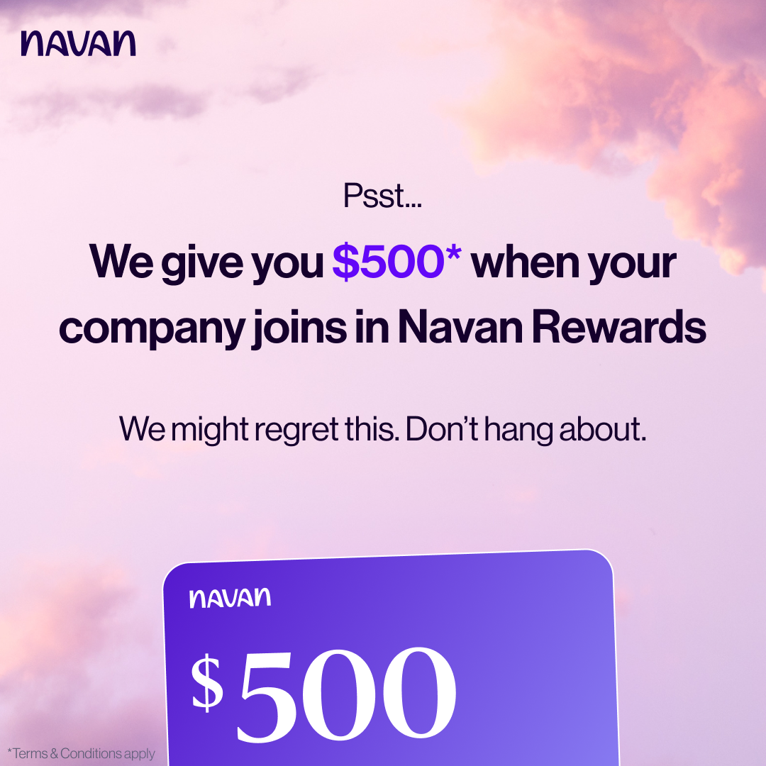 Navan Facebook ad