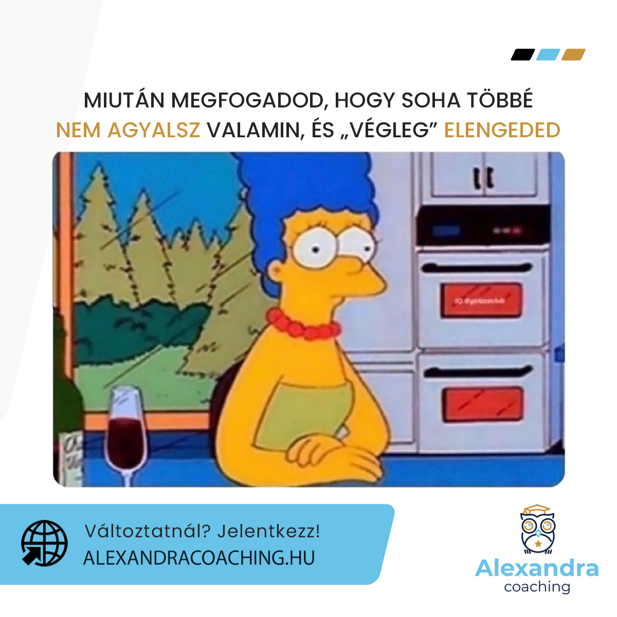 Alexandra coaching: karrier, vezetői és life coaching Facebook ad