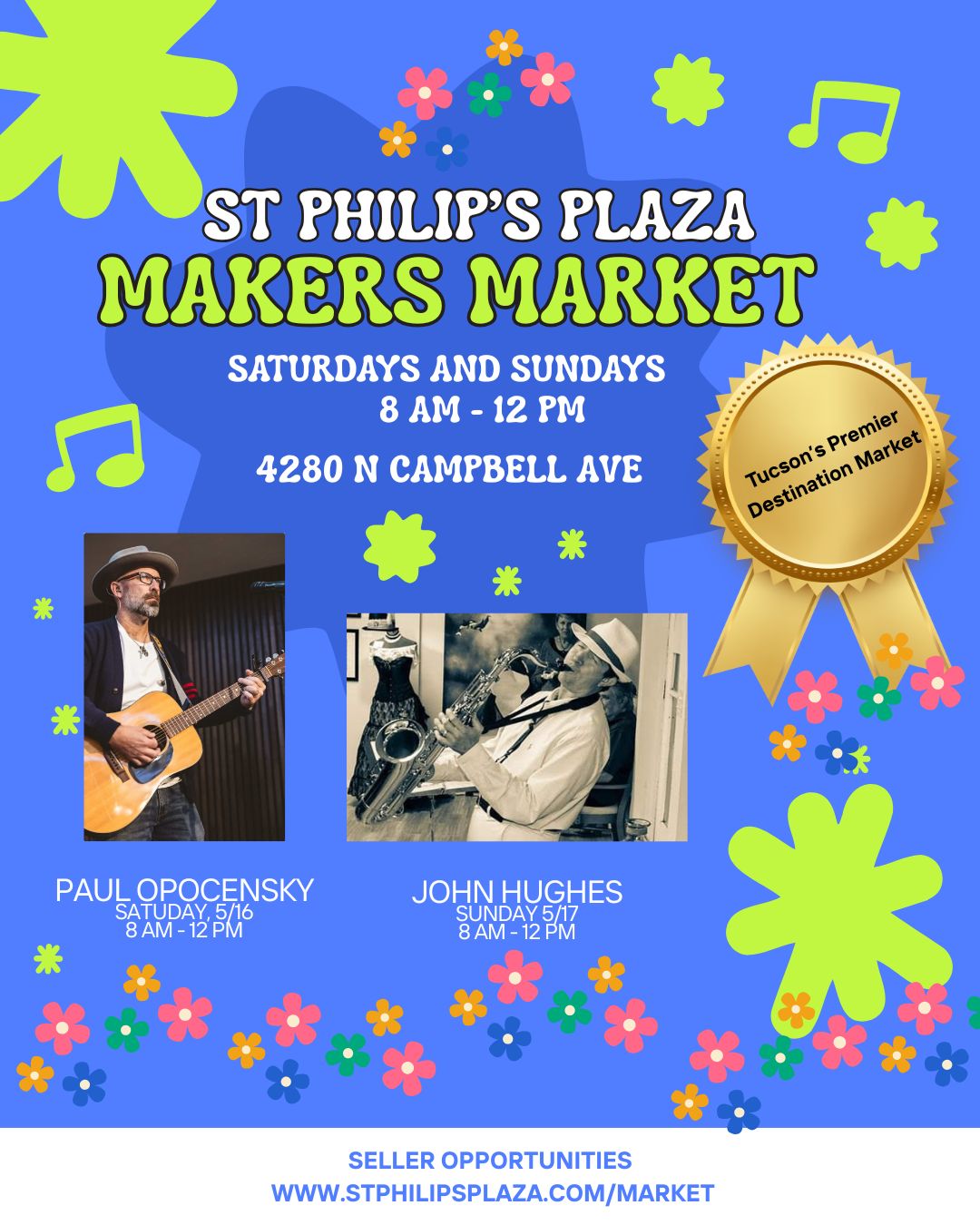 St. Philip's Plaza Market Facebook ad: We at the St.