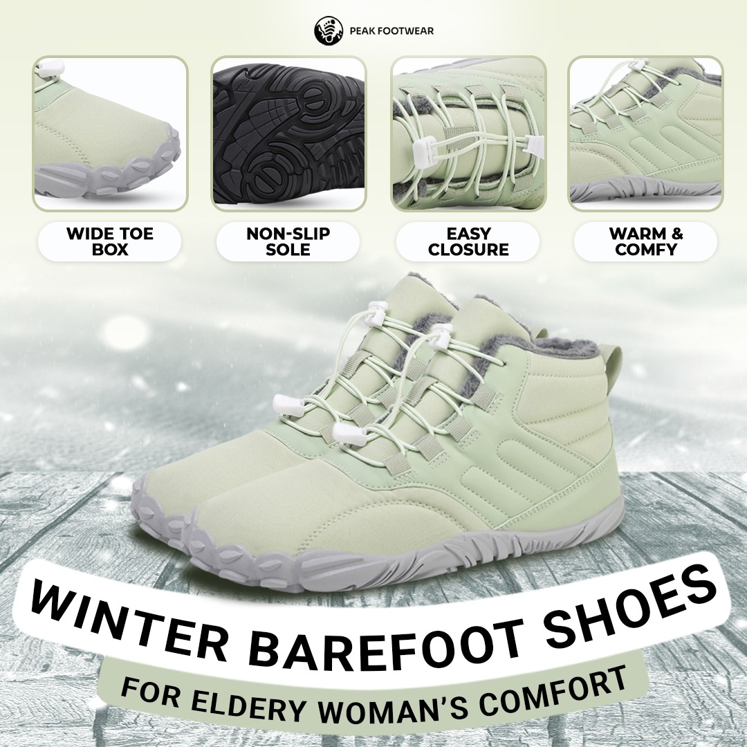 Peak Footwear Facebook ad: Slide your feet into foot heaven