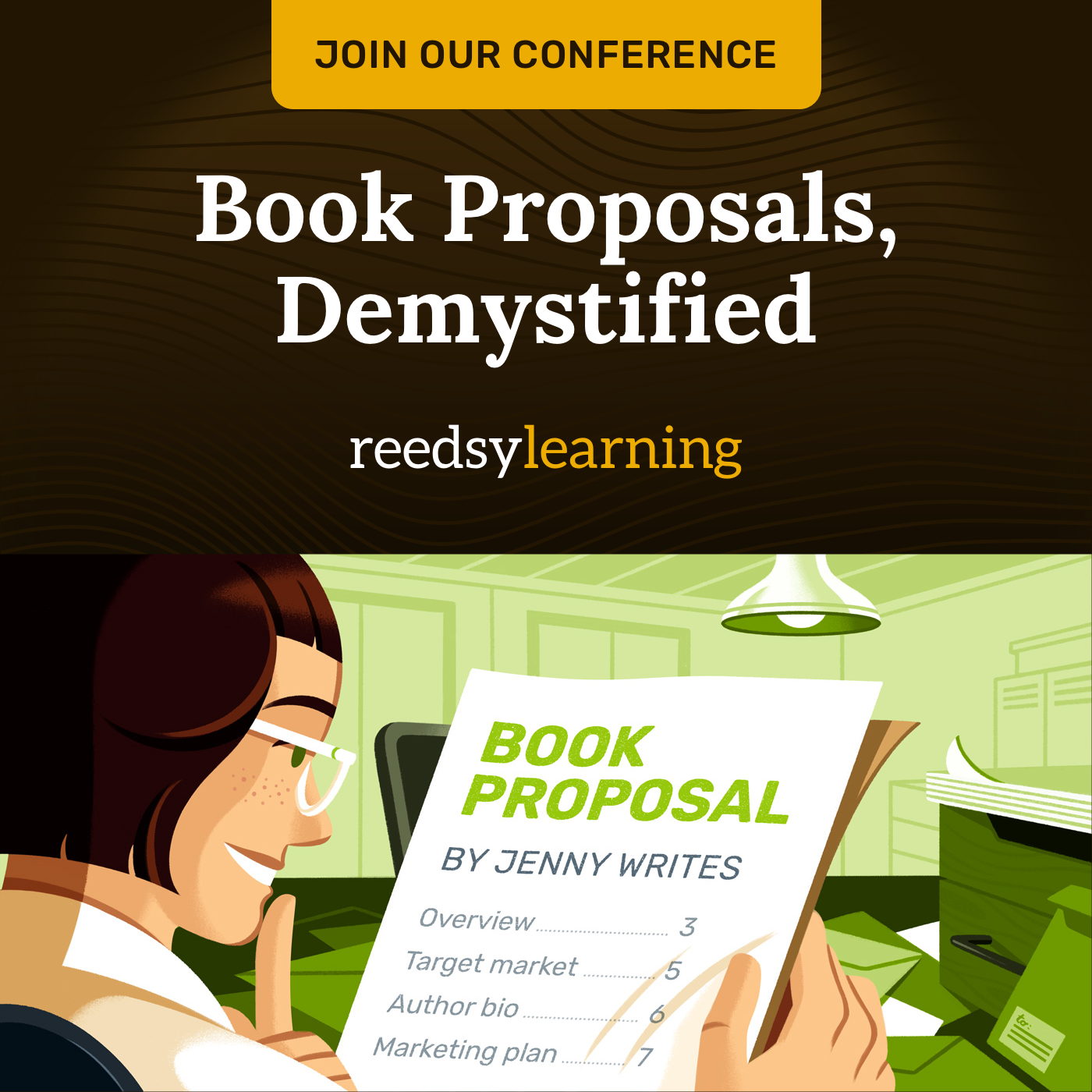 Reedsy Facebook ad