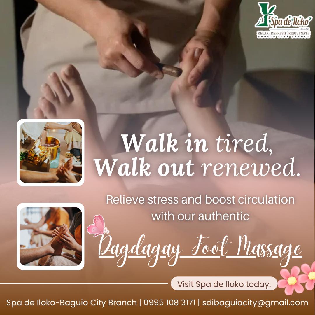 Spa de Iloko - Baguio City Branch Facebook ad: Prioritize rest. Choose wellness.
