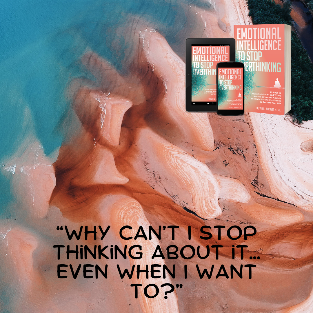 ETR Publishing Facebook ad: Overthinking is anxiety trying to protect you