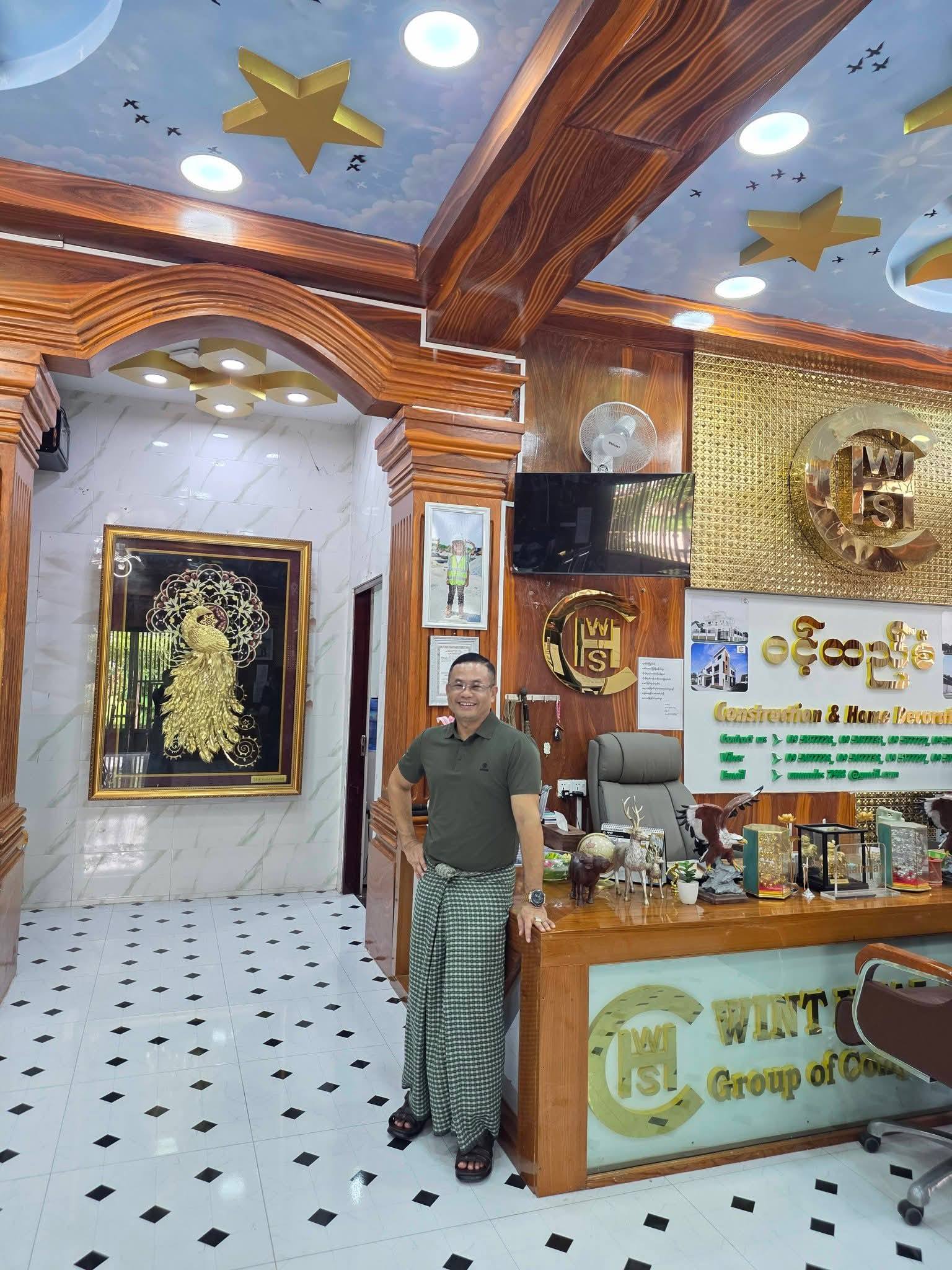 ဝင့်ထည်စံ Construction & Home Decoration Facebook ad