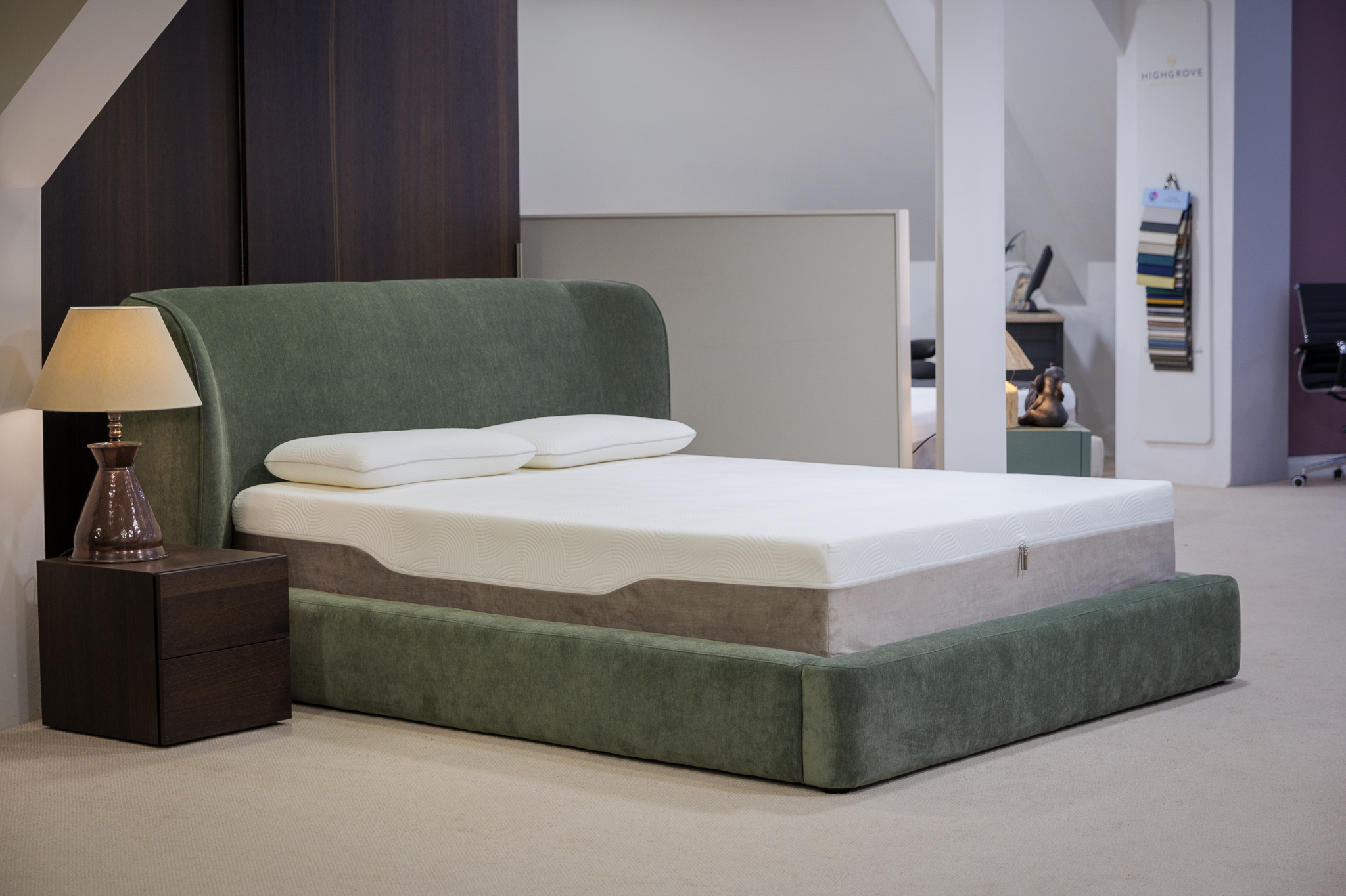 Vale Furnishers Facebook ad: Create your perfect sleep sanctuary this winter.