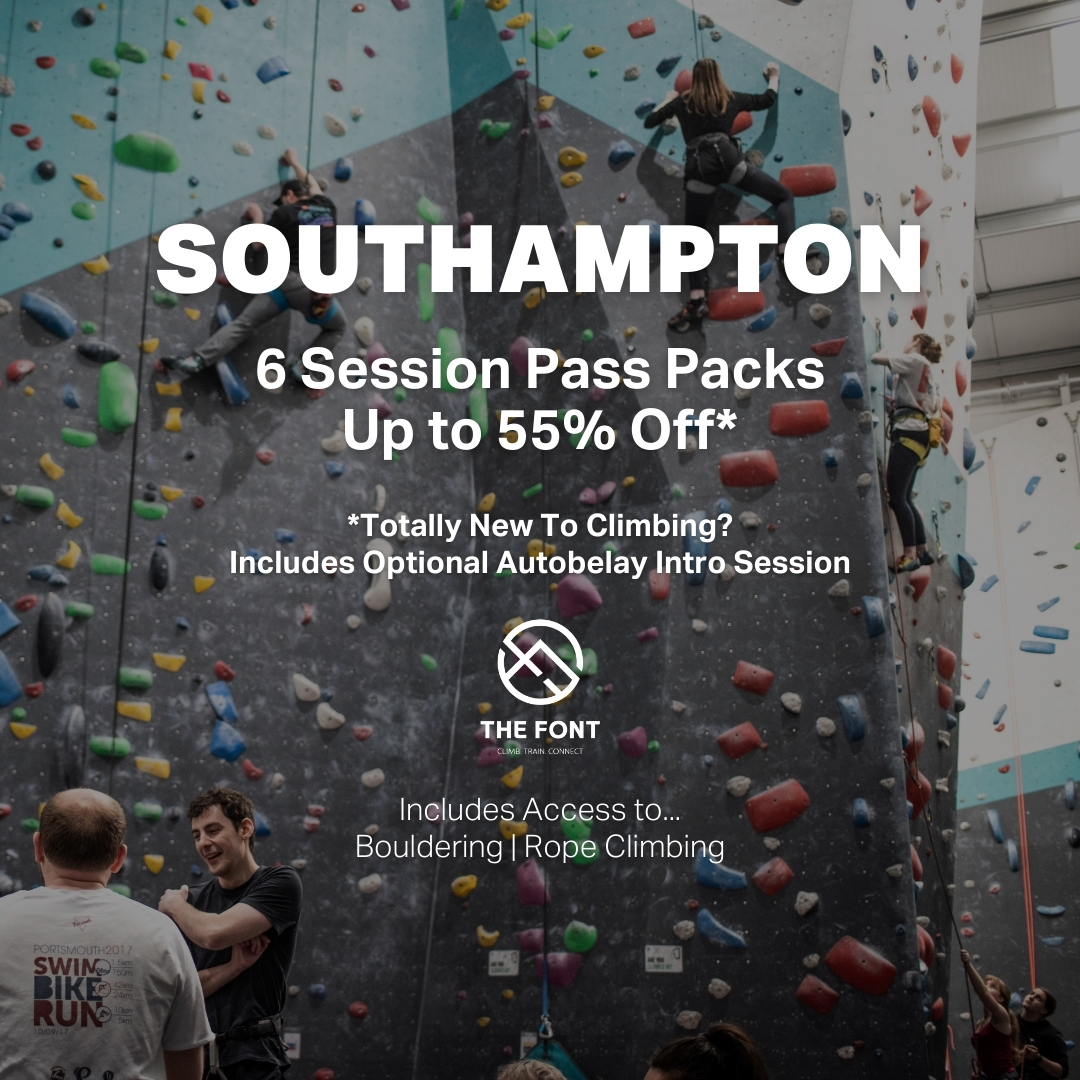 Parthian Climbing Southampton Facebook ad: 𝗦𝗼𝘂𝘁𝗵𝗮𝗺𝗽𝘁𝗼𝗻 - Save up to £62 and enjoy…