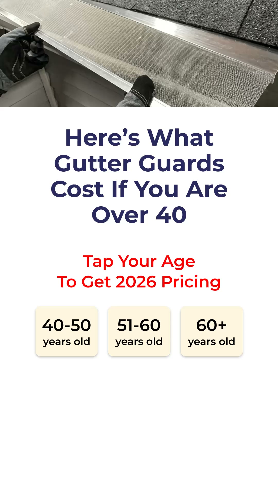 HomeBuddy.com Facebook ad: Don't Overpay for New Gutter Guards