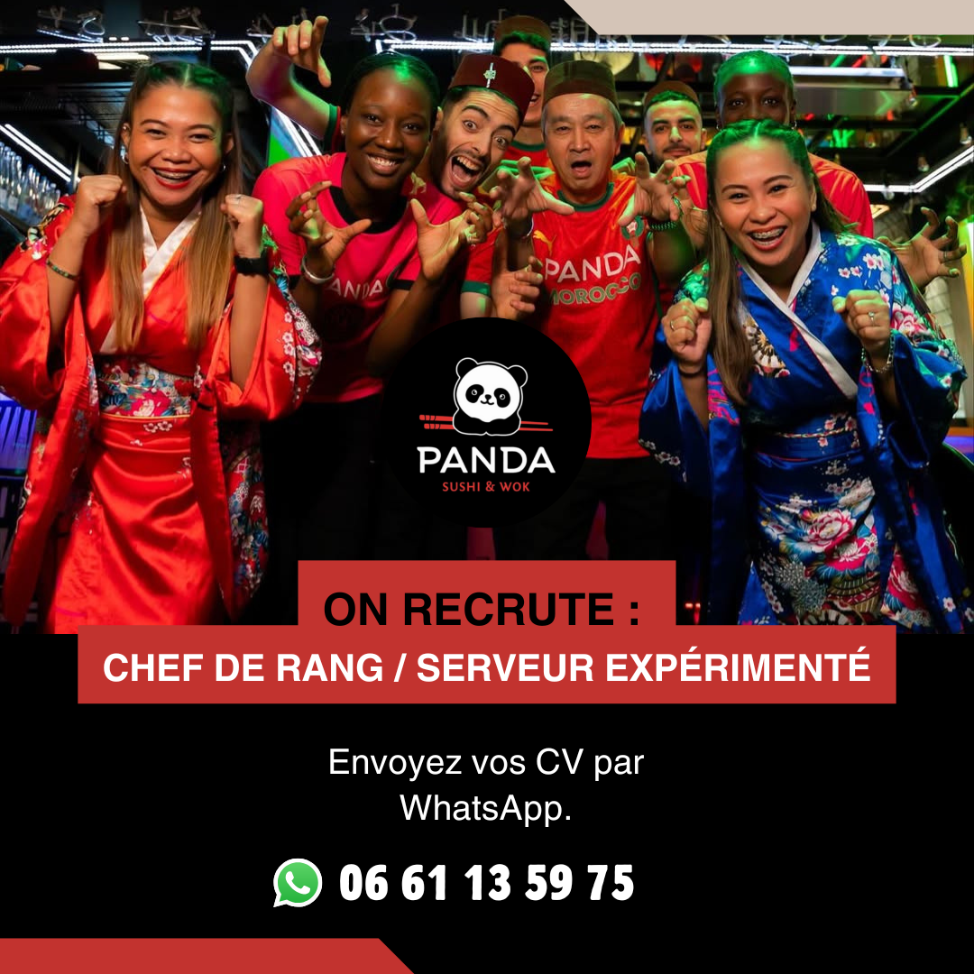 Panda Rabat Facebook ad: Panda Recrute
