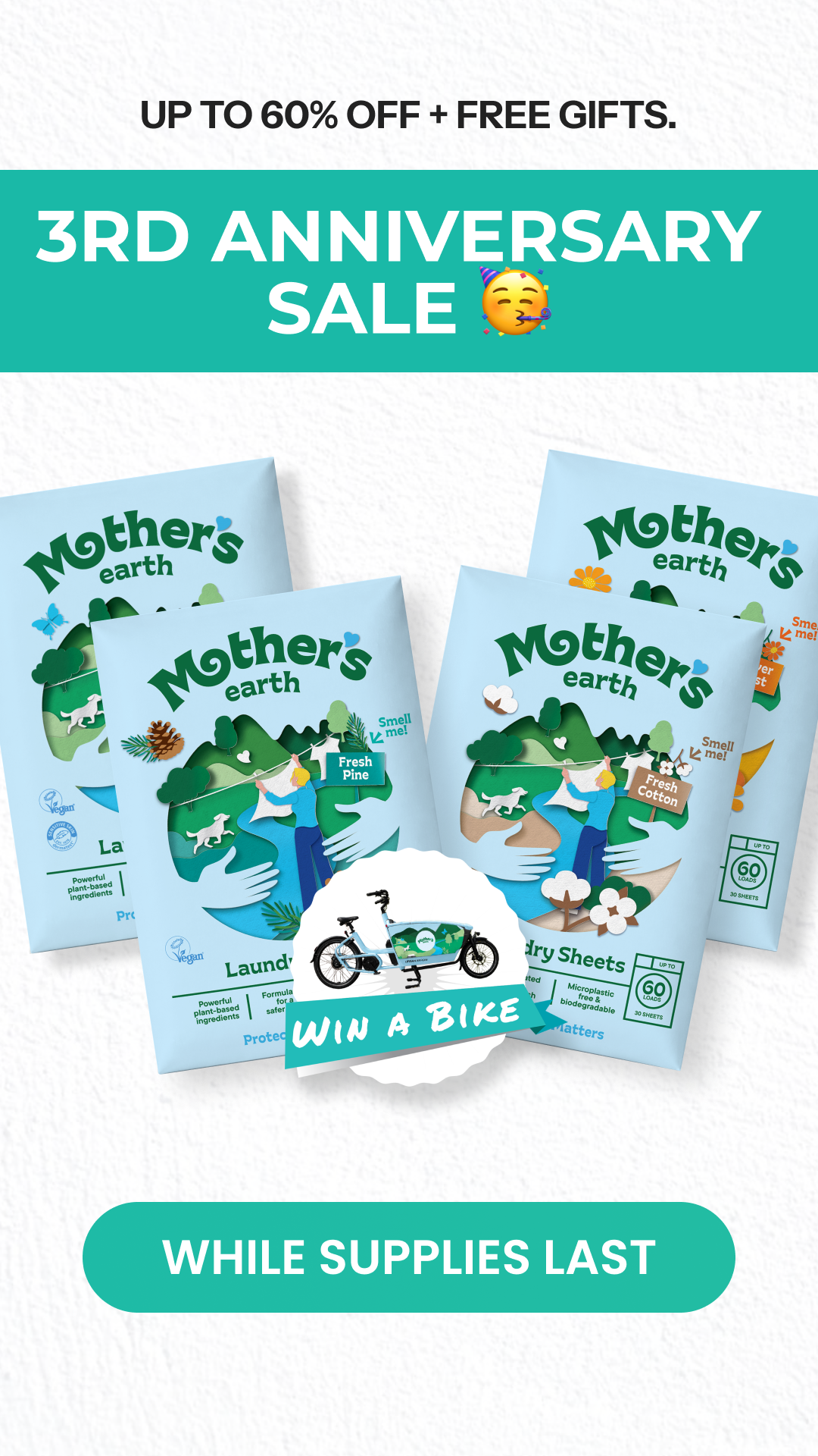 Mothers Earth Facebook ad
