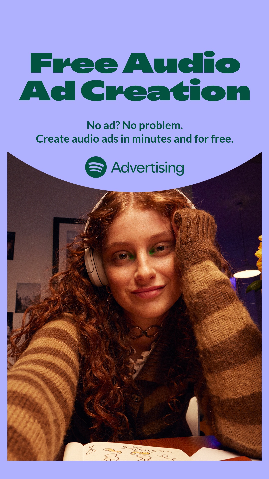 Spotify Advertising Facebook ad