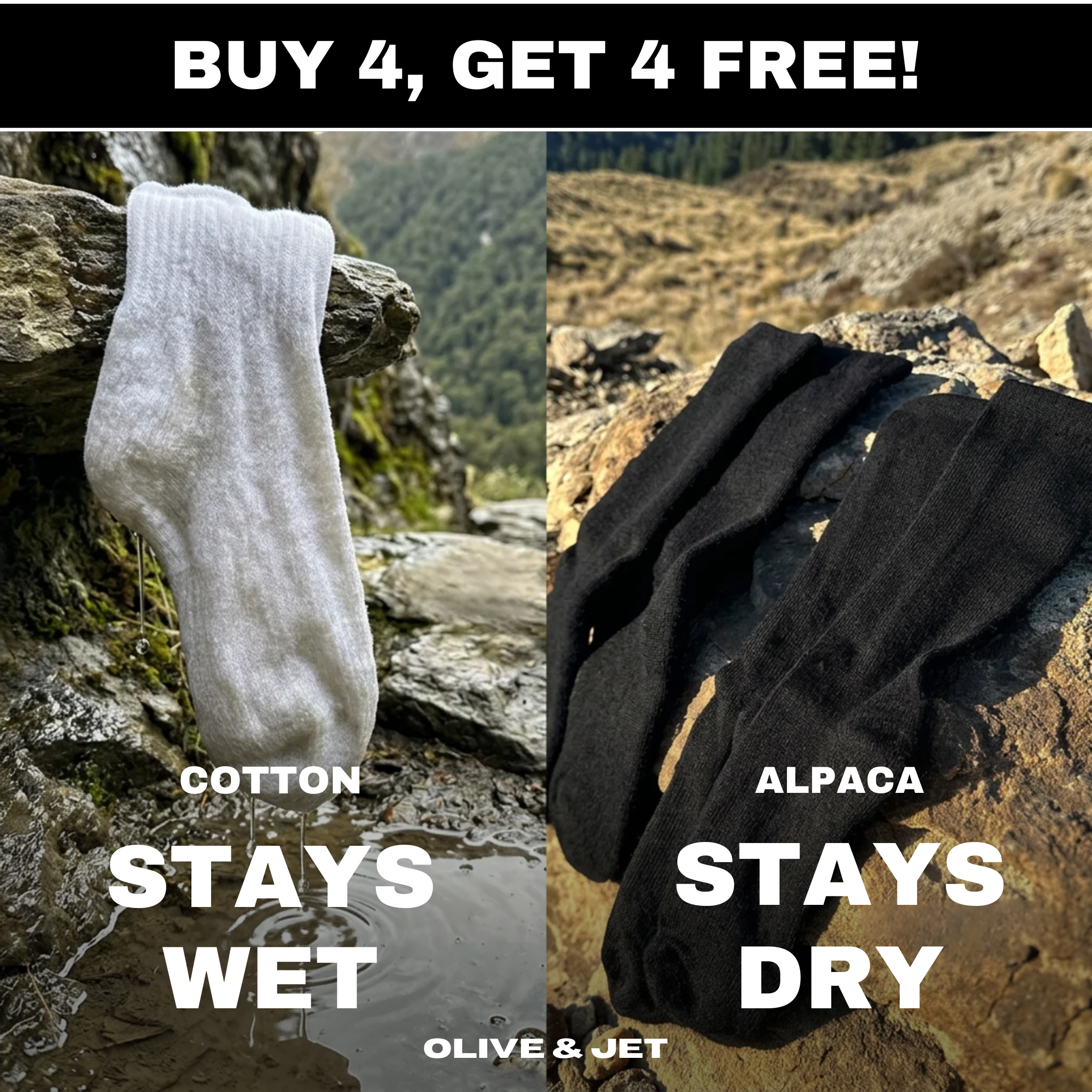 Olive & Jet Facebook ad