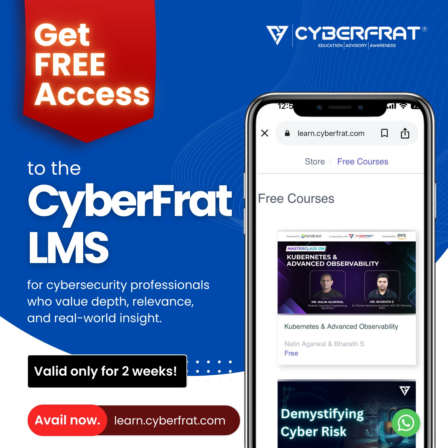 CyberFrat Facebook ad from Jan 7, 2026