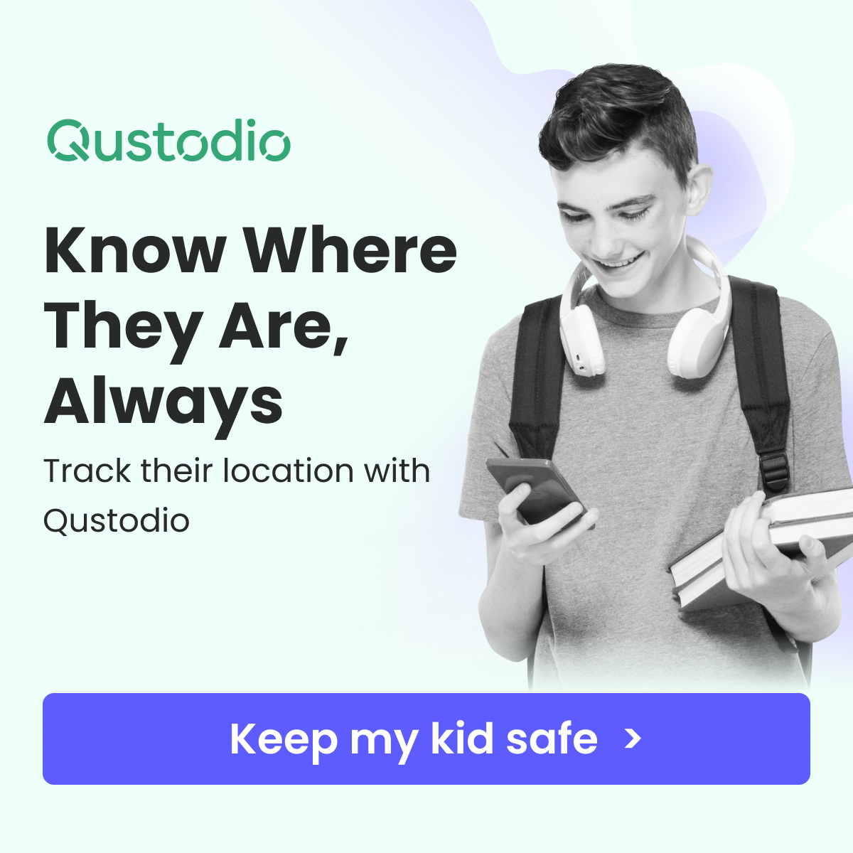 Qustodio Facebook ad