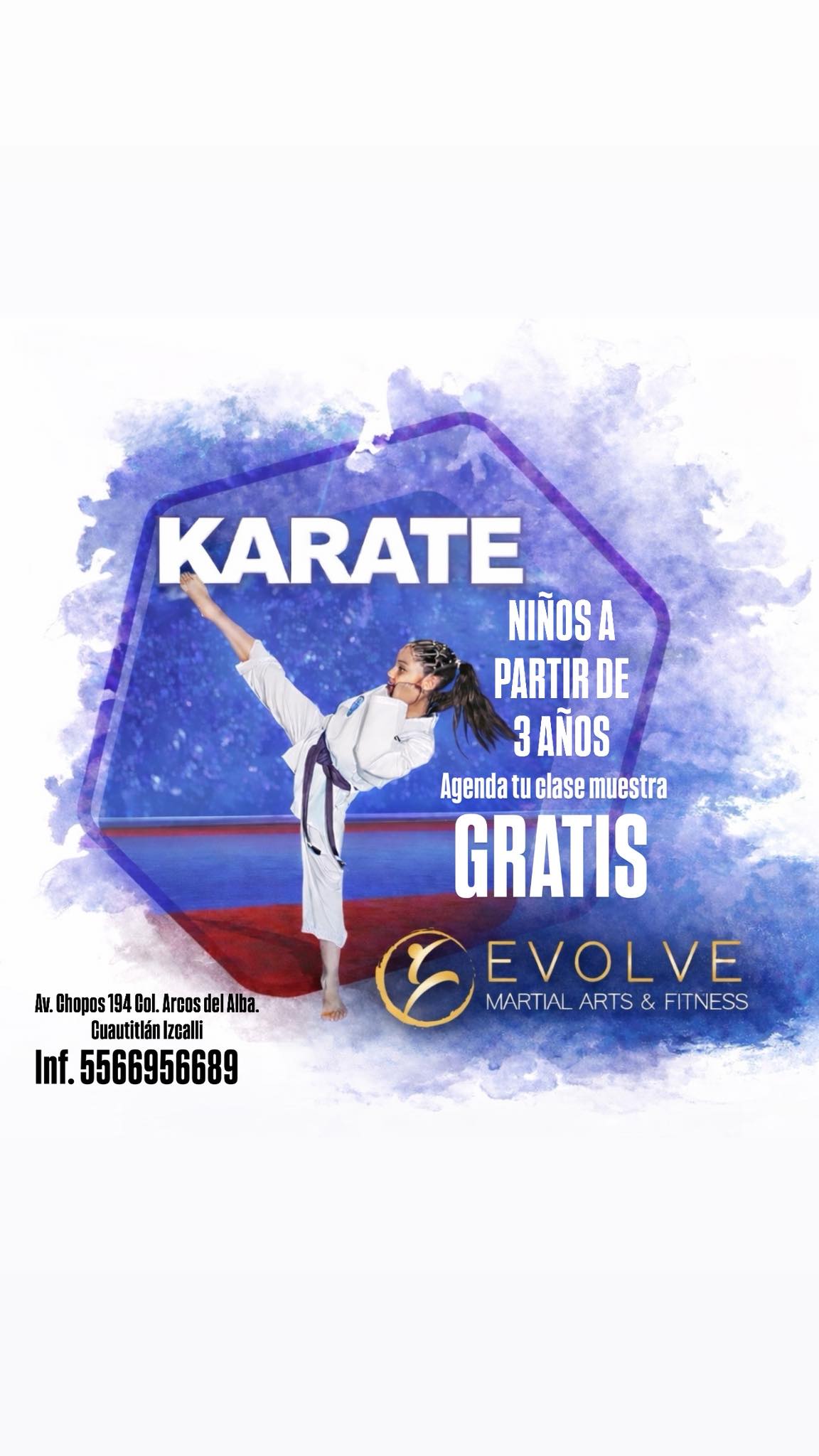 Evolve Martial Arts & Fitness Facebook ad: No todos los cambios empiezan haciendo ruido.