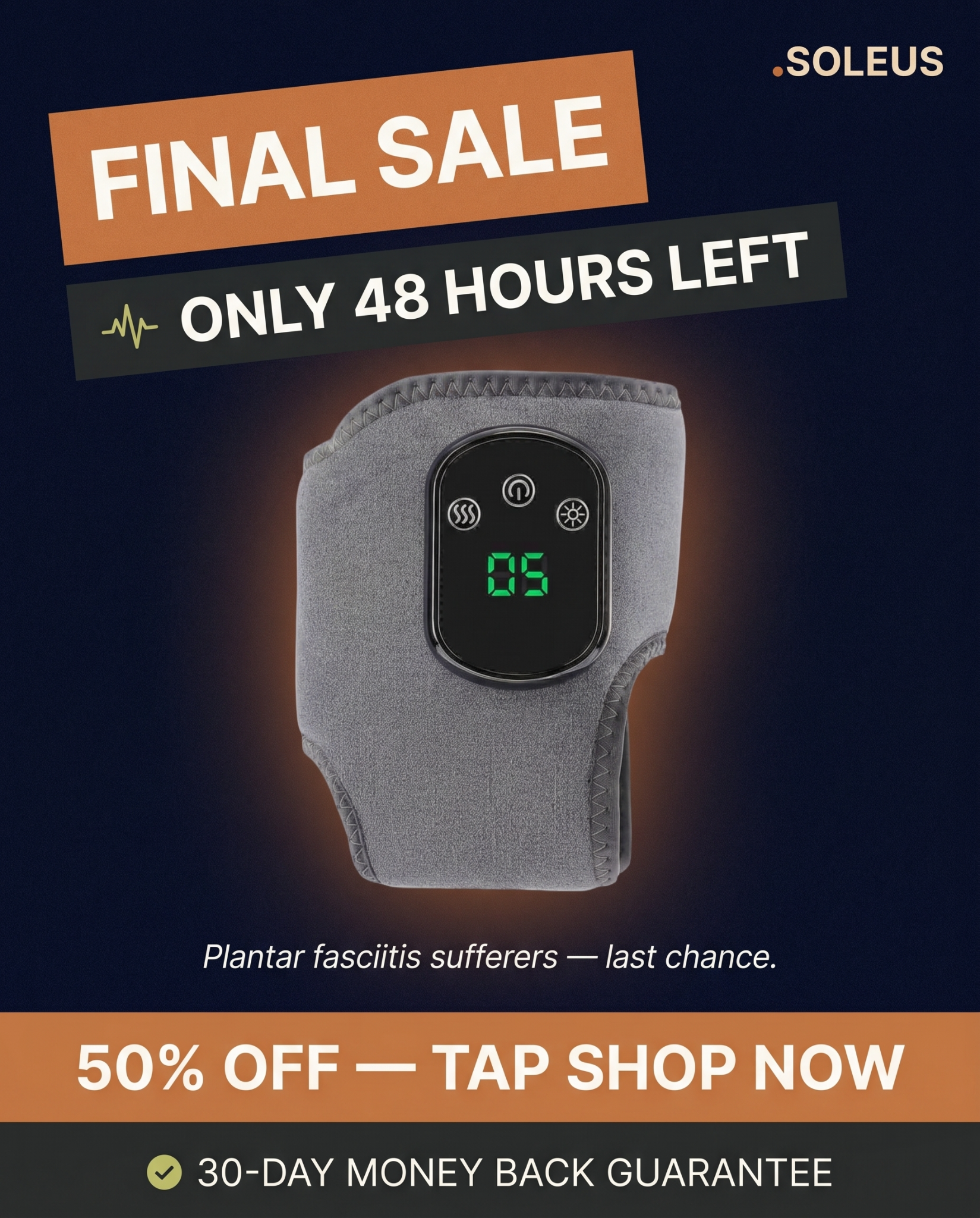 Soleus Facebook ad