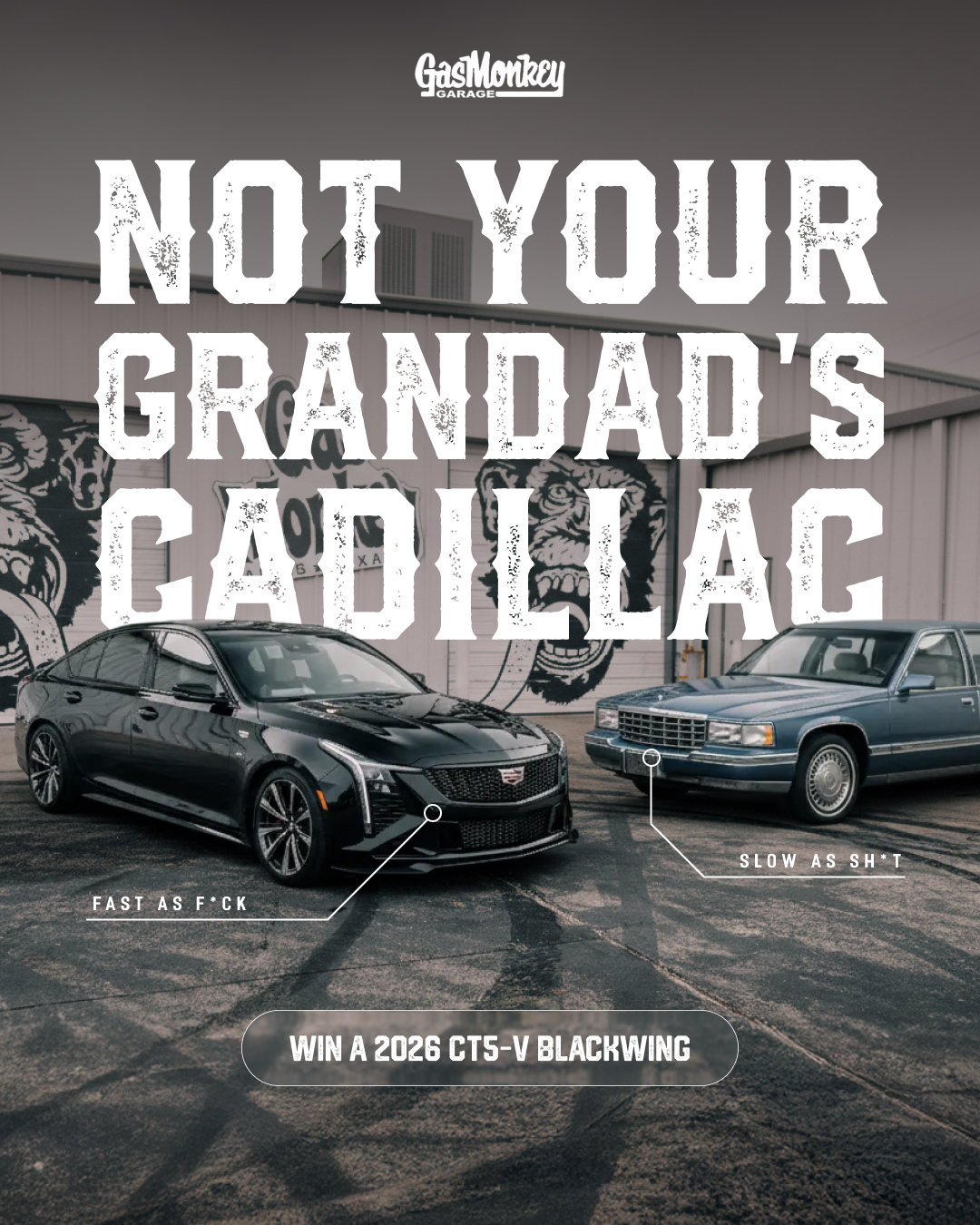 Gas Monkey Garage Facebook ad