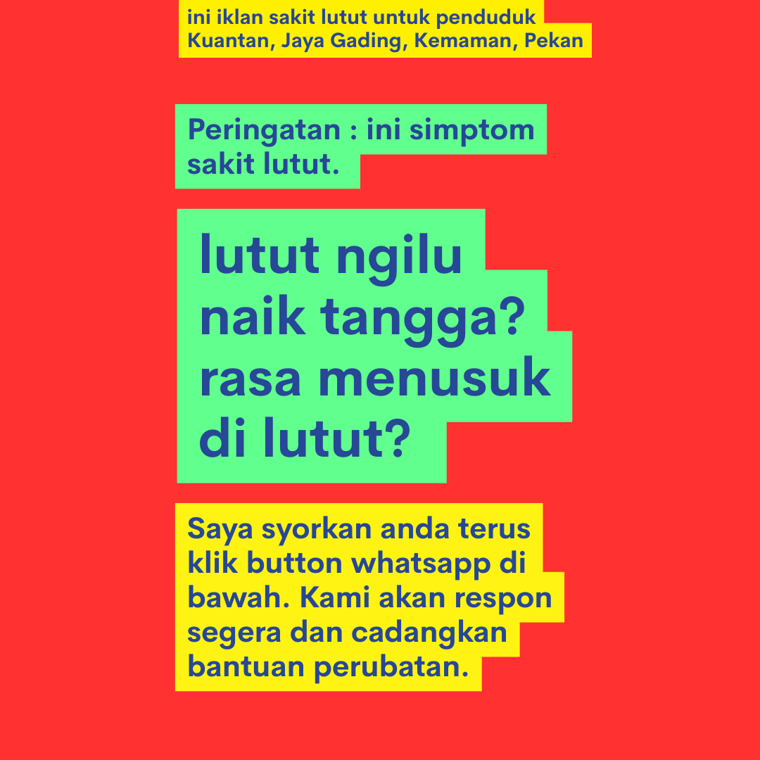 Klinik Adam Hawa Tanjung Lumpur Facebook ad