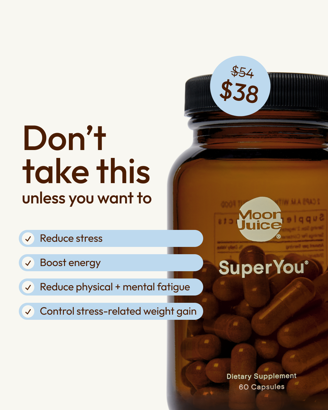 Moon Juice Facebook ad