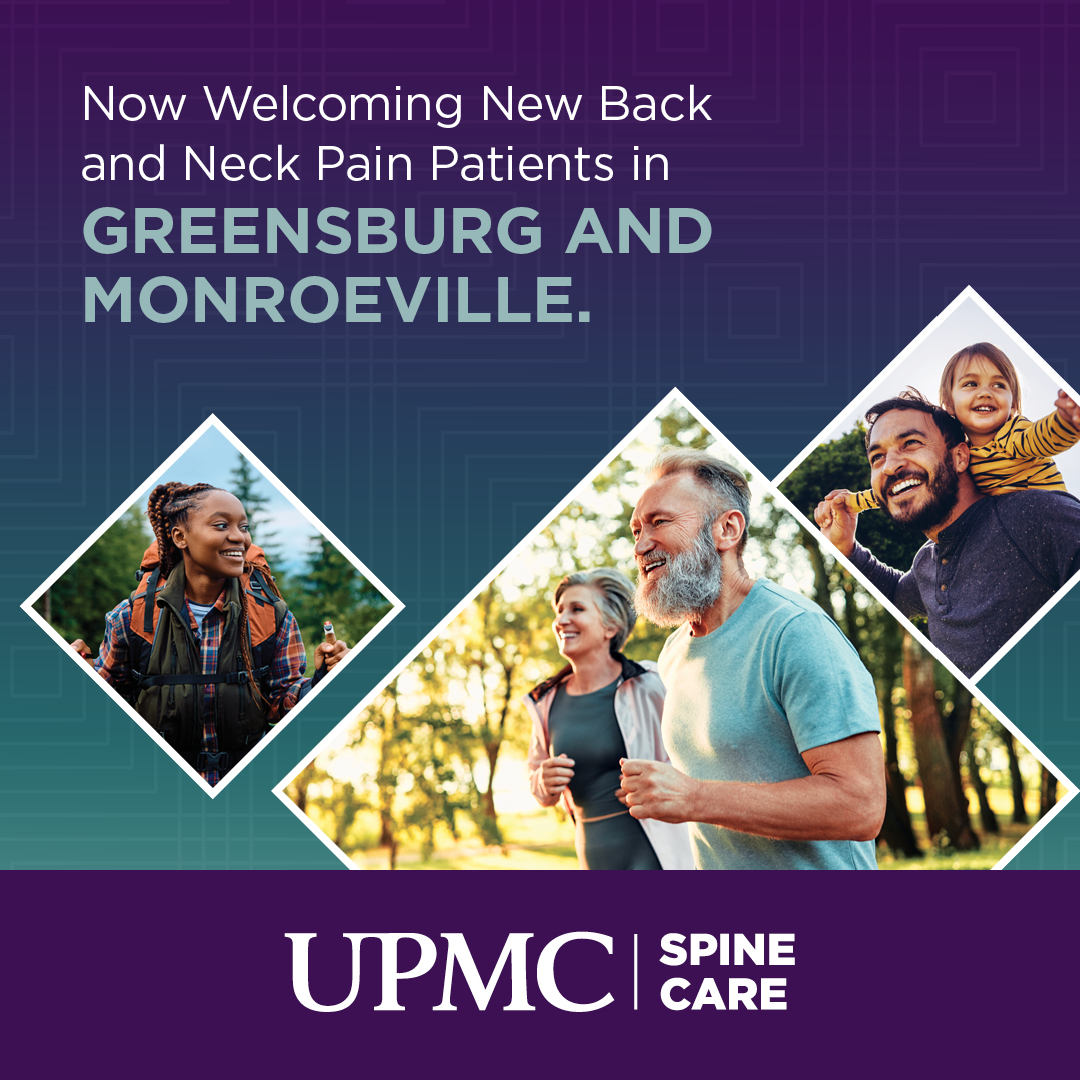 UPMC Facebook ad: UPMC is now seeing new patients in Greensburg…