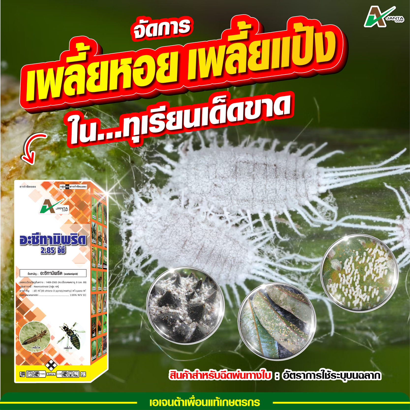 เอเจนต้า คอร์ป เพื่อนแท้เกษตรกร - Ajanta Corp Facebook ad