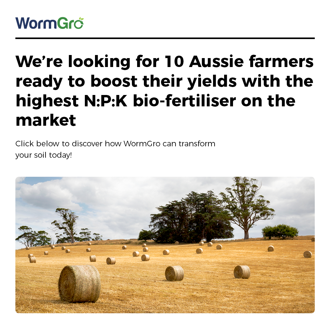 WormGro Facebook ad: The Science Behind Record-Breaking Crops
