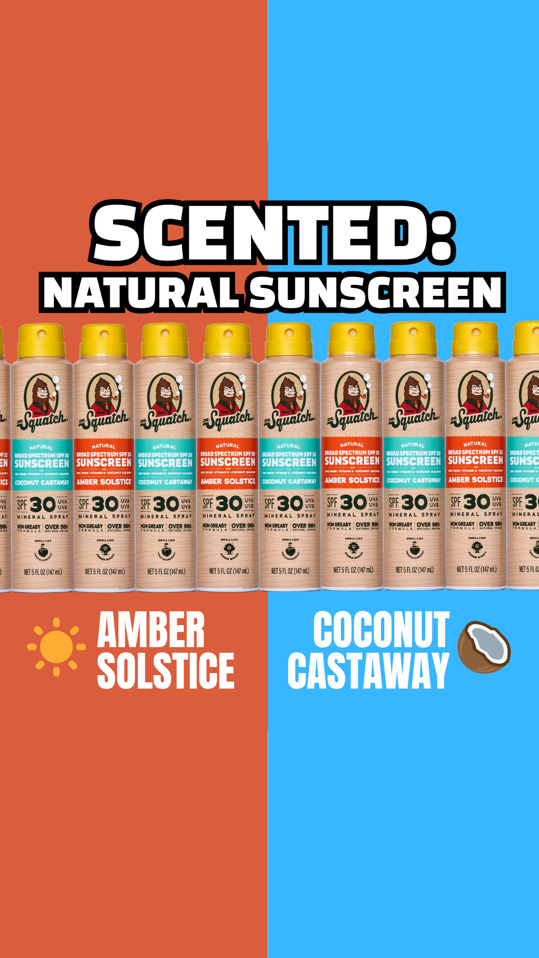 Dr. Squatch Facebook ad
