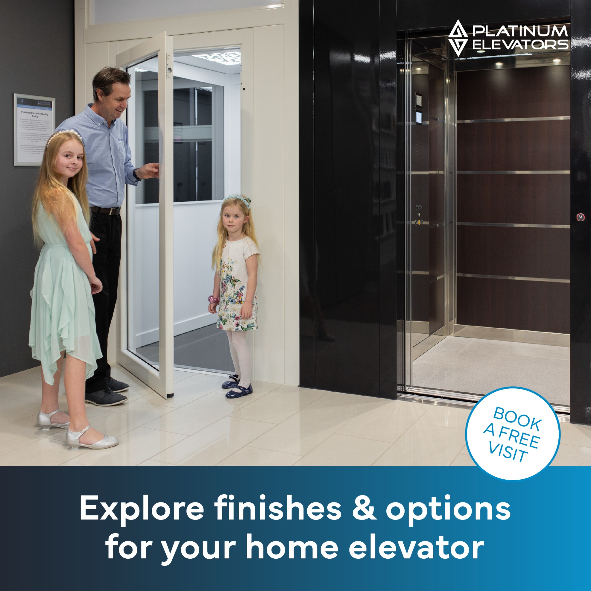 Platinum Elevators Australia Facebook ad