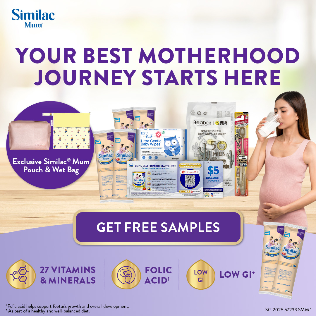 Similac Singapore Facebook ad: Redeem FREE Similac Mum Gift Pack