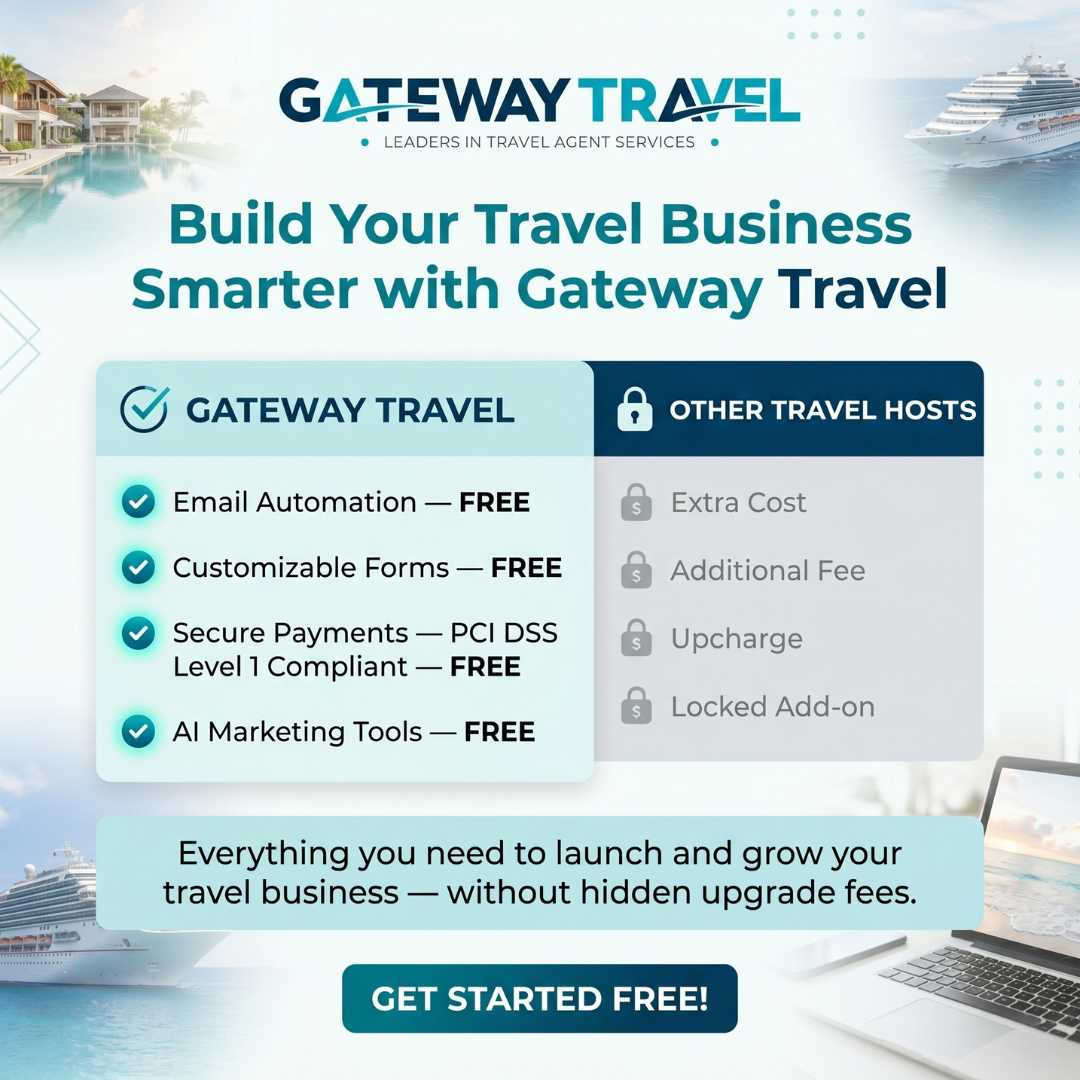 Gateway Travel Facebook ad