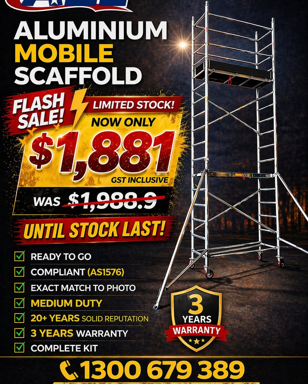 George Ibrahim Facebook ad: S4 Flash Sale - Now $1,881.00 inc GST